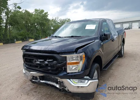 2021 Ford F-150 Xl z USA, uszkodzony, nr VIN 1FTEX1EP3MFC93375